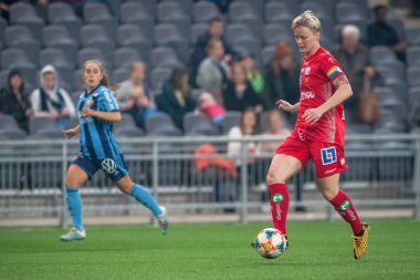 Curgarden If ve Linkoping Fc arasında dostça bir futbol maçı