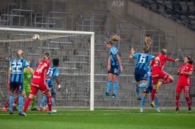 Curgarden If ve Linkoping Fc arasında dostça bir futbol maçı