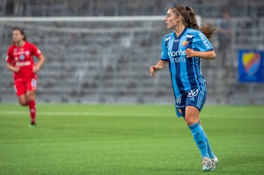 Curgarden If ve Linkoping Fc arasında dostça bir futbol maçı