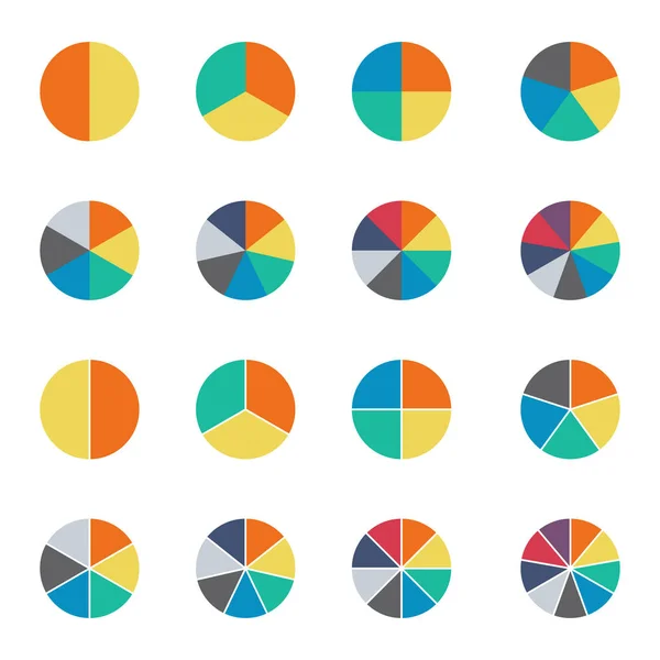Infographic pasta çizelgesi. Bisiklet koleksiyonu - 2,3,4,5,6,7 ve 8. Beyaz arkaplanda izole edilmiş vektör