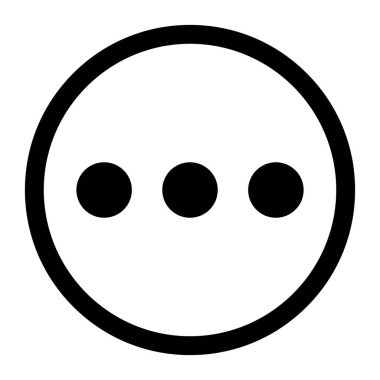 Daha fazla simge, uygulama, mobil, web vs. için beyaz arkaplanda izole edilmiş vektör sembolü. dizayn