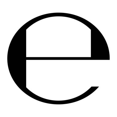 Beyaz arka planda tahmini işaret izole edildi. Etiket işareti vektör illüstrasyonu