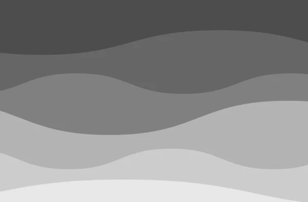 Ligne d'onde en zigzag noir. Aque graphique, fond abstrait. Design plat moderne — Image vectorielle