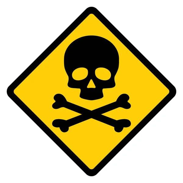 Tehlike uyarı sembolü vektör düz işaret sembolü beyaz arkaplanda izole edilmiş dikdörtgen işareti .