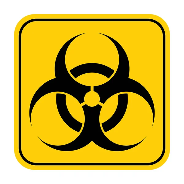 Biohazard Icona Del Sito Web Moderno Isolato Sfondo Bianco Design — Vettoriale Stock