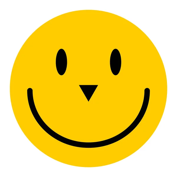 スマイリーフェイス 幸せな笑顔の絵文字ベクトル黄色 ベクトルハッピーサークル顔 ストックベクター C Pattarawit