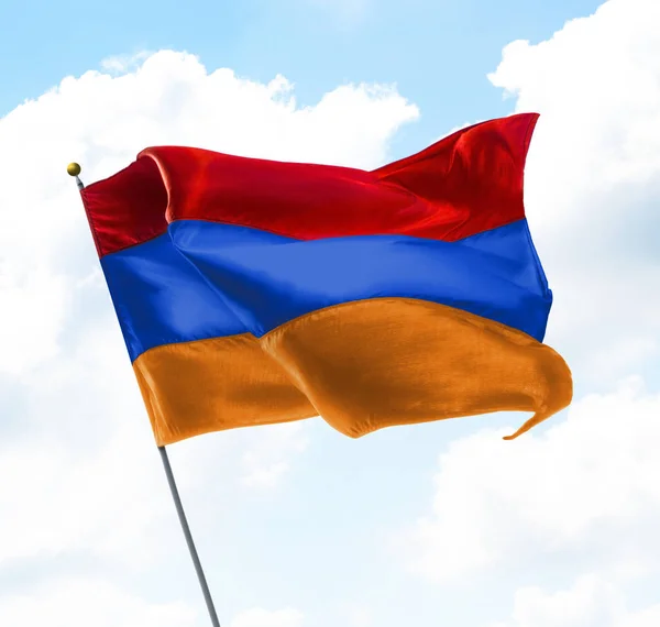 Flagge von Armenien — Stockfoto