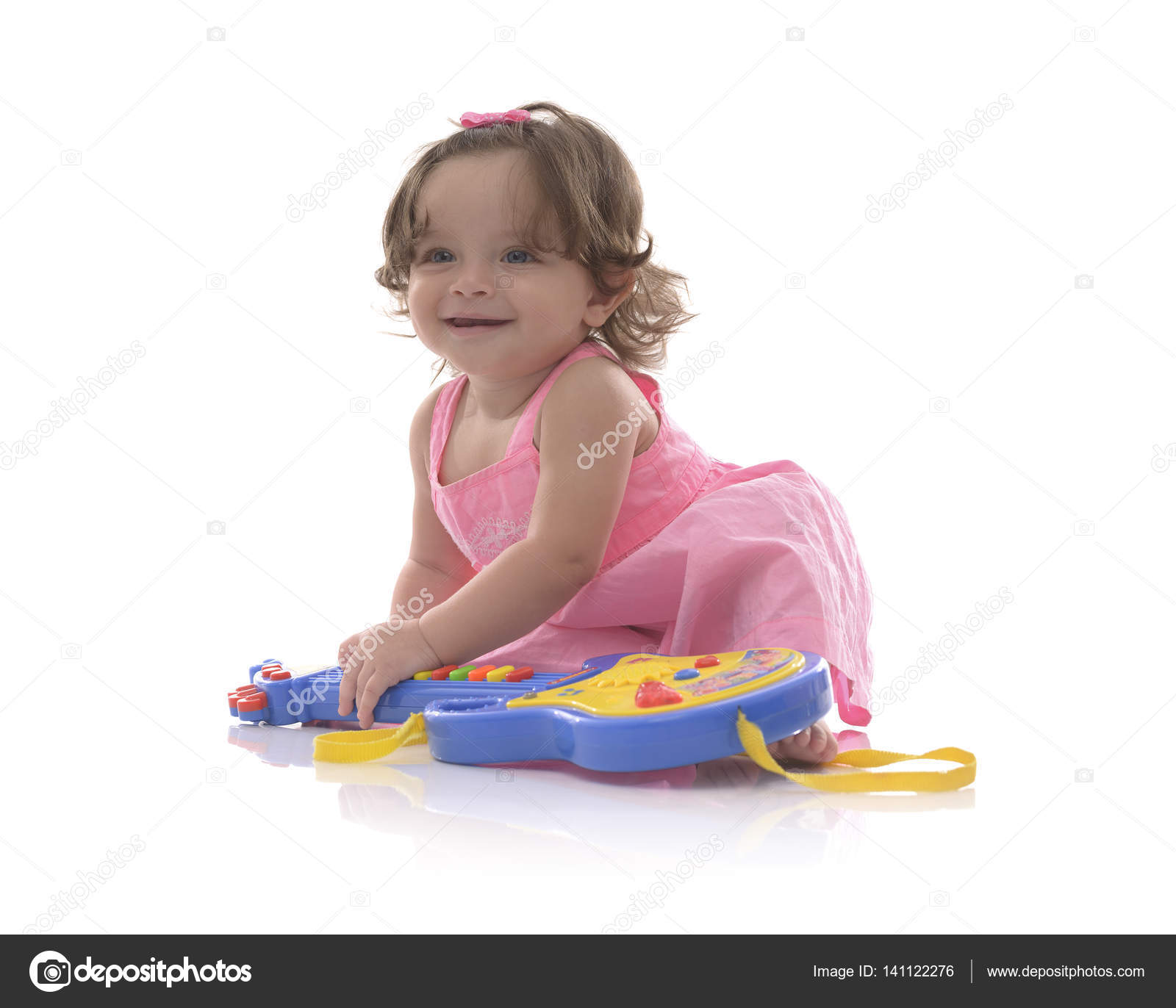 girl with toy