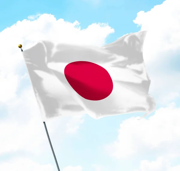 Bandera de Japan — Foto de Stock