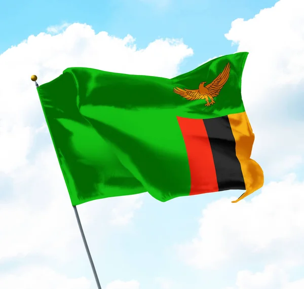 Flag of Zambia — Stock Photo, Image