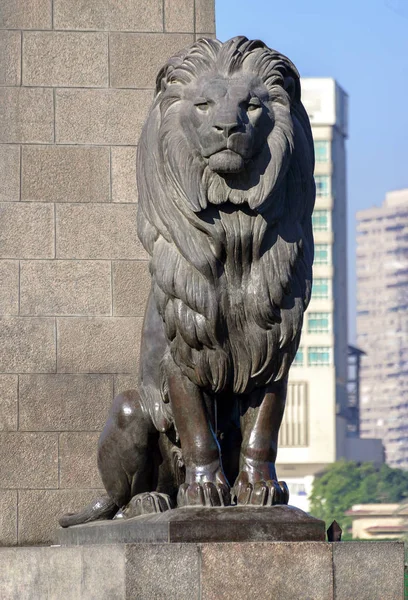 Le Caire Kasr El Nile Lion sous le soleil — Photo