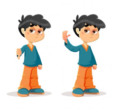 Genç çocuk ifadeler reddetme Red