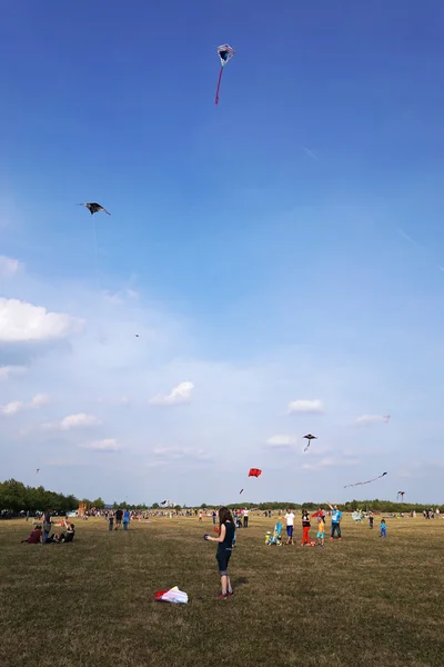 Cometa volando festival — Foto de Stock