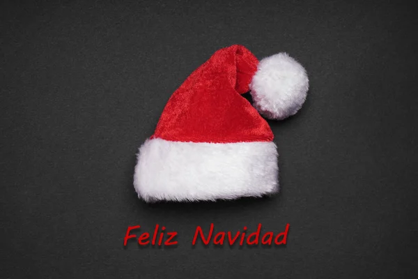 Feliz Navidad spanish christmas greeting card — Stock Photo, Image