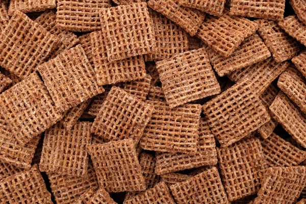 Galletas de trigo malteado desayuno cereales fondo —  Fotos de Stock