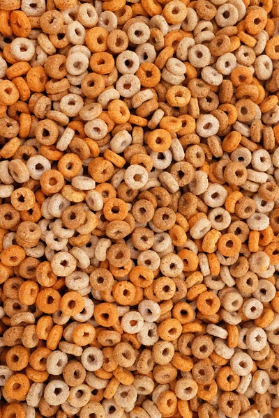 Huecos multigrano saludables fondo de cereales de desayuno —  Fotos de Stock