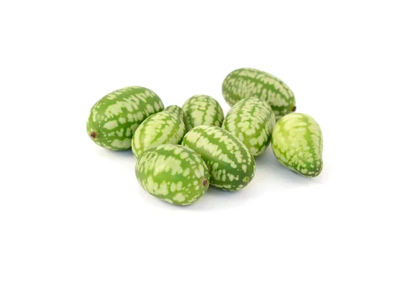 Групи cucamelons або мексиканських кислий корнішони — стокове фото