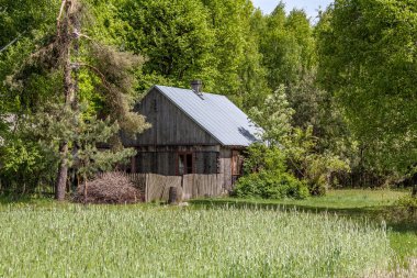 Kırsal eski ahşap ev