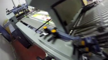 makine kıvrımlar katlama mahsup sayfaları basılı