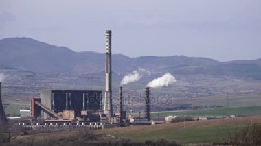 kömür santralı üzerinden yüksek kirlilik 