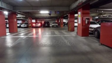 POV yeraltı otopark geniş taşıma