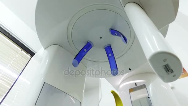 Panoramisch Xray Machine Kliniek — Stockvideo