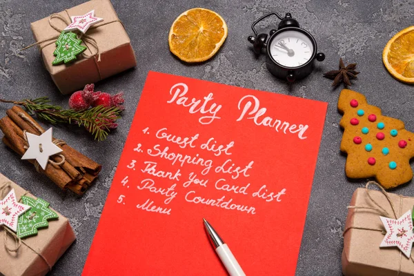 New Year Party Planner