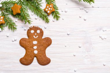 Noel dekorasyon zencefilli kurabiye adam