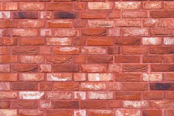 Mur en brique rouge pour fond de texture — Photo