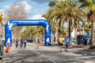  Barselona, İspanya, 11 Mart 2018, Zürih Barcelona maraton