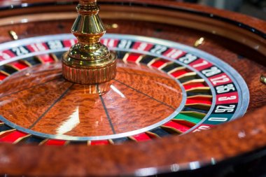 Casino, rulet yakın çekim