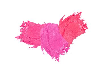 Pembe dudak parlatıcısı, izole edilmiş.