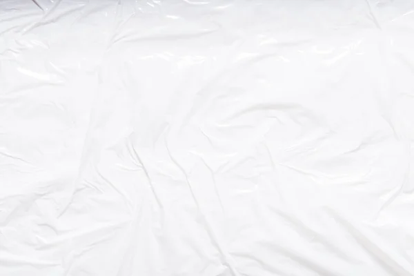 Λευκό πλαστικό polythene υφή φόντου, αντίγραφο χώρου — Φωτογραφία Αρχείου