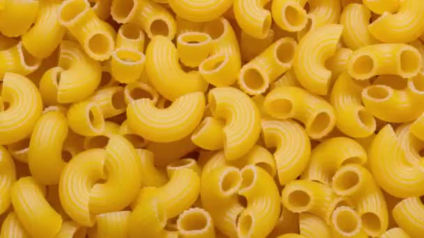 Italienische Pasta Muster Strukturierten Hintergrund — Stockvideo