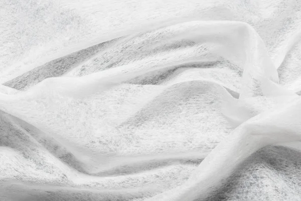 Białe Włókniny Teksturowane Tło — Zdjęcie stockowe