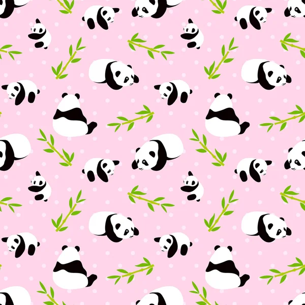 Ayı Panda vektör arka plan