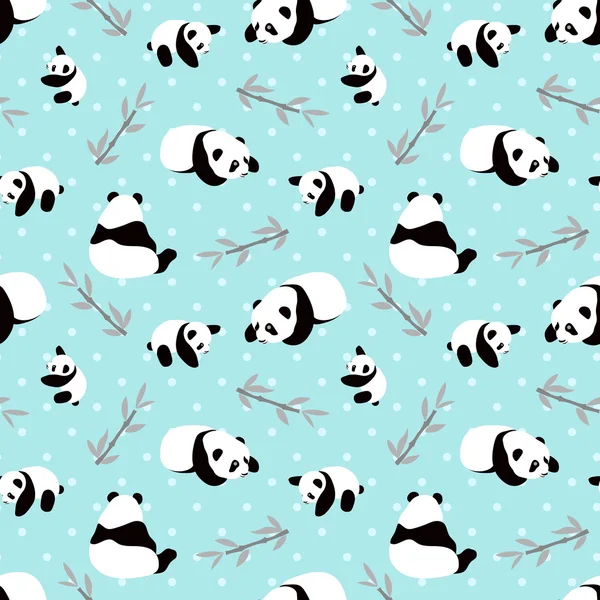 Ayı Panda vektör arka plan