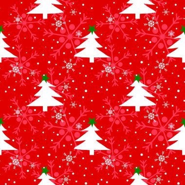 kesintisiz kar tanesi desen.