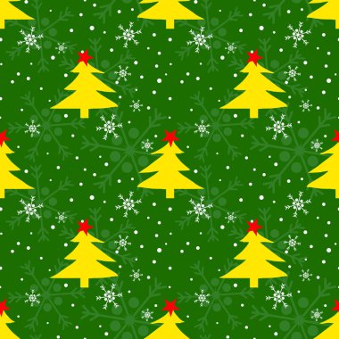 kesintisiz kar tanesi desen.