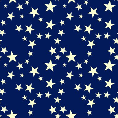 Dikişsiz vektör yıldız desen