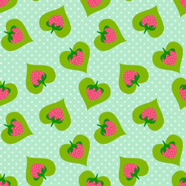 Çilek pürüzsüz desen