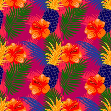 tropikal çiçek arka plan