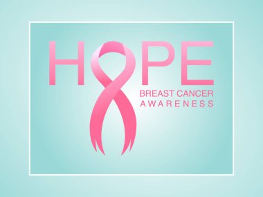 Pembe kurdele Meme Kanseri Bilinçlendirme sembolü 