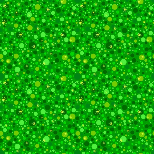 Green glitter seamless pattern — Stock Vector