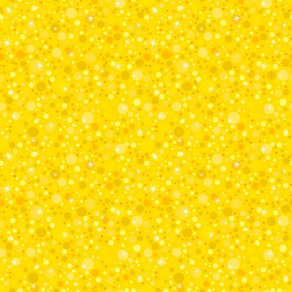Gold glitter naadloze patroon. — Stockvector