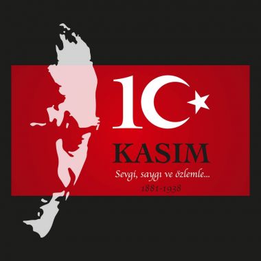 10 Kasım, Atatürk ölüm yıldönümü.