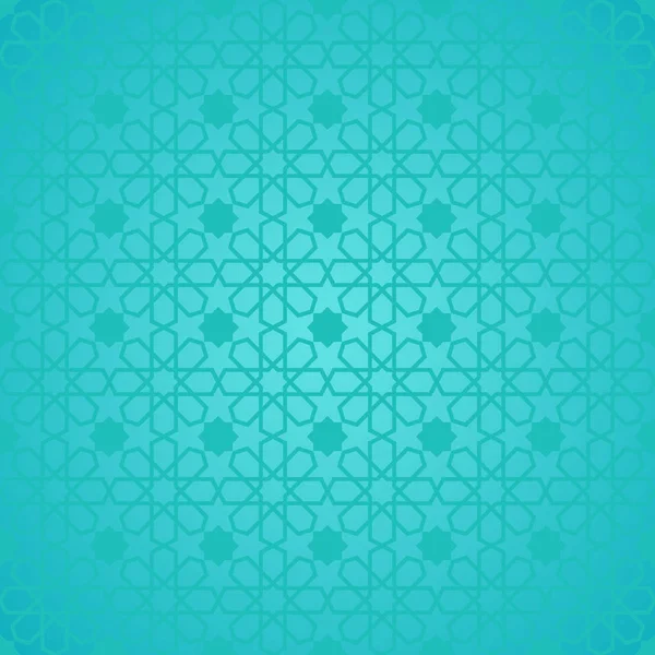 Geometrisches Islamisches Muster Traditioneller Arabischer Vektor Hintergrund — Stockvektor