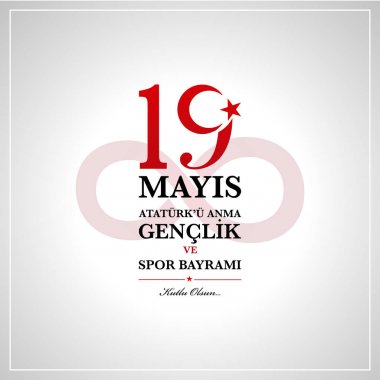 Atatürk, gençlik ve Spor Bayramı 19 Mayıs anma. Türk çevirmek (19 mays Ataturku anma, genclik ve spor Bayramı )