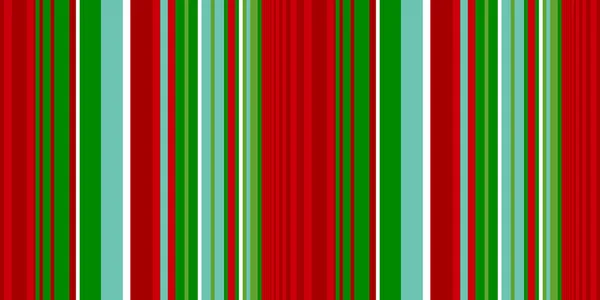 Weihnachtsstreifenmuster nahtlos. Banner Weihnachten traditionelle Farbe — Stockvektor