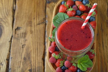 Smoothies taze çilek